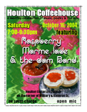 Raspberry Marme Lade and the Jam Band (poster by Susan York)