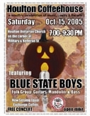 The Blue State Boys (poster by Susan York)